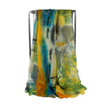 2016 Hot Sale Spring Colorful Young Lady Chiffon Scarf